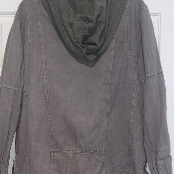 Women’s FREE PEOPLE Hooded Lined Jacket Sz. Small - Picture 5 of 6